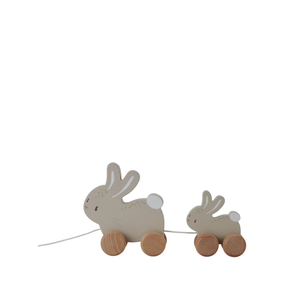 Фото - Інтерактивні іграшки Little Dutch Pull Along Rabbits 