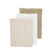 Meyco Hydrofiele Washandjes Pre-Washed 3-Pack Offwhite-Soft Sand-Taupe