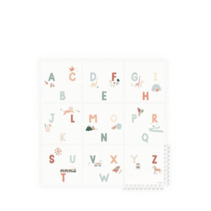 Play&Go EEVAA Playmat 9 Tiles Alphabet Front-correct